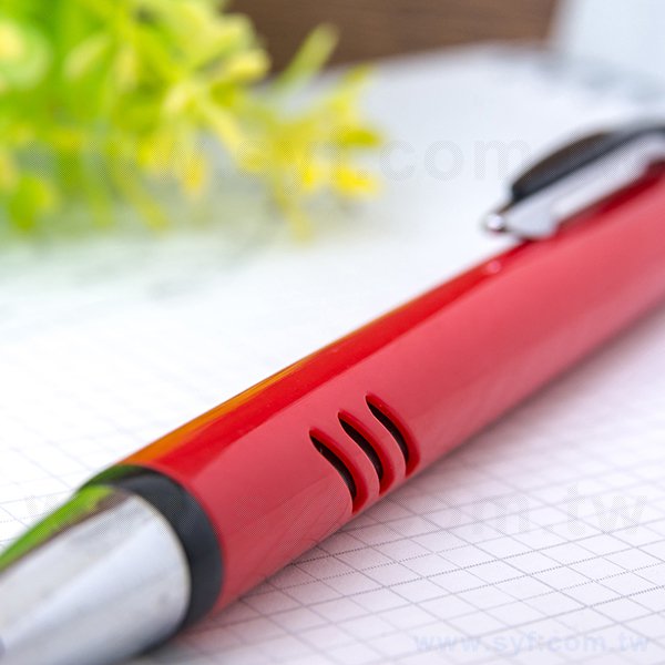 廣告筆-半金屬塑膠筆管廣告筆-單色原子筆-工廠客製化印刷贈品筆